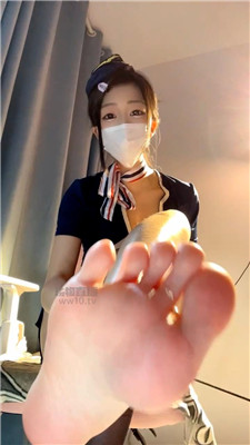 【兔妈妈】空姐黑丝裸足美臀诱惑    260203-22BP